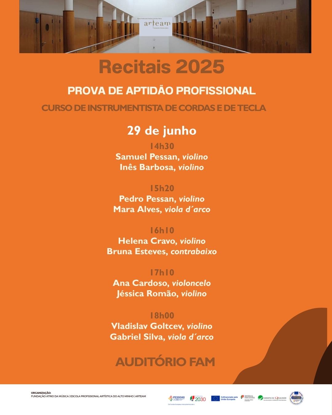 RECITAIS PAP 2025