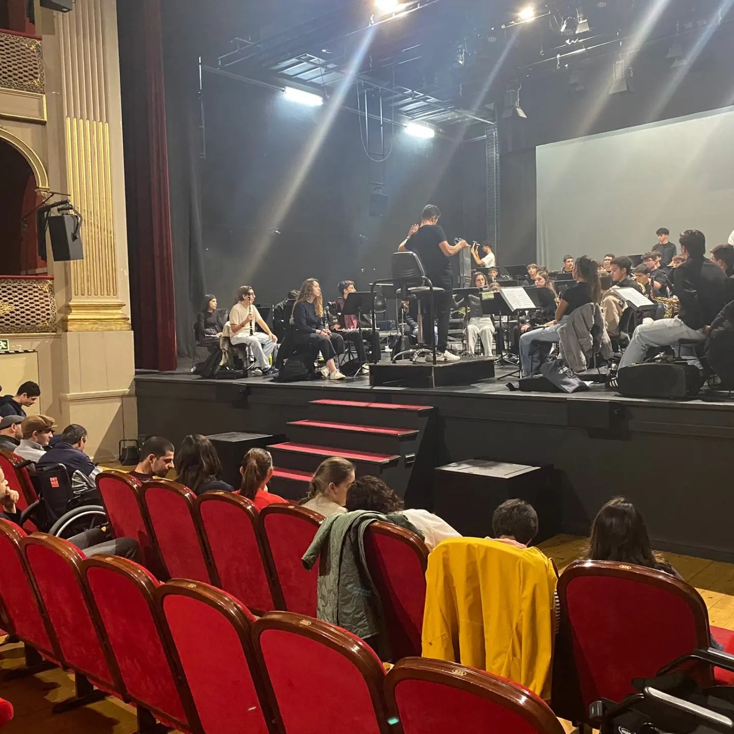 CACI nos Ensaios da Orquestra de Sopros ARTEAM