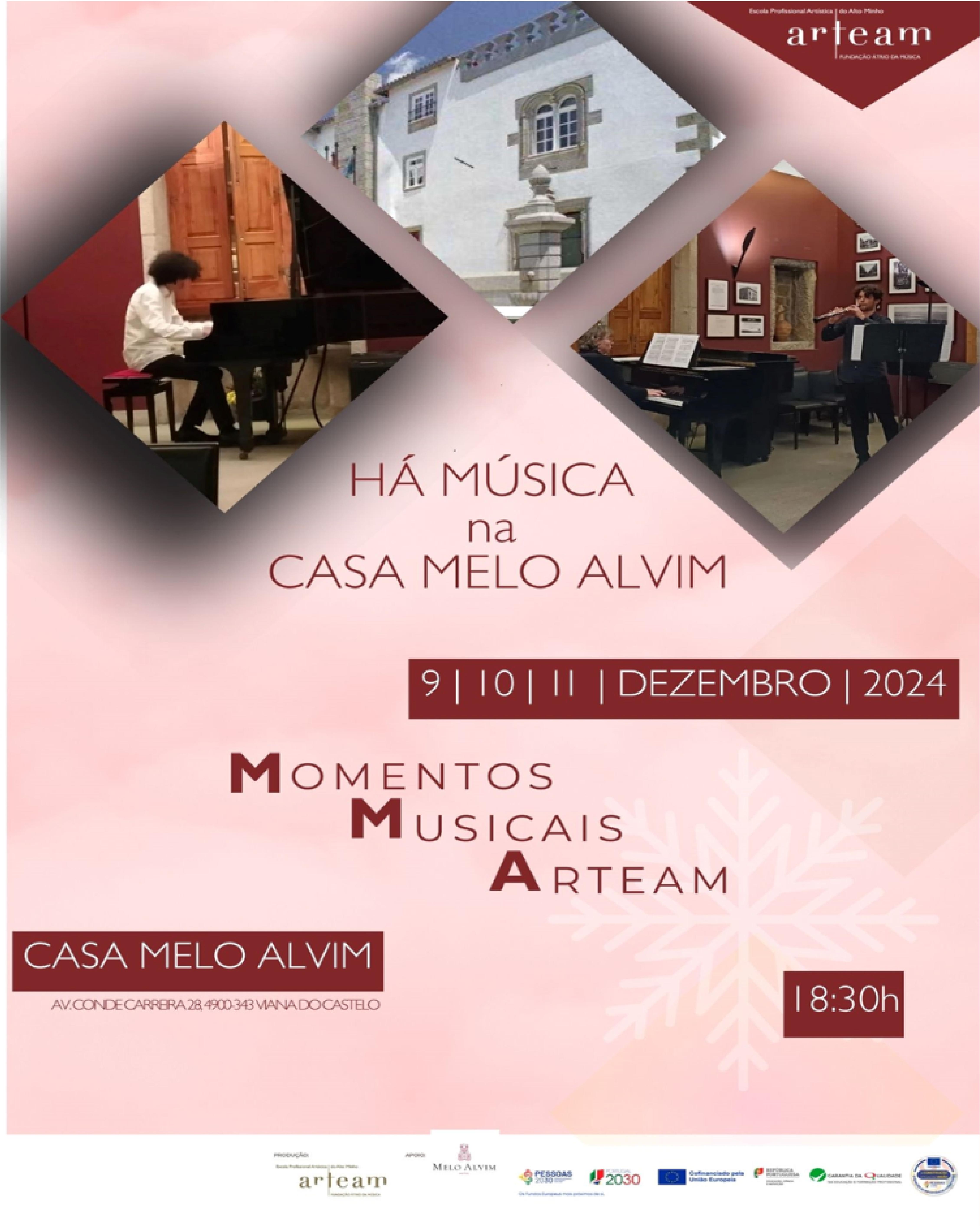 Há música na Casa Melo Alvim 2024