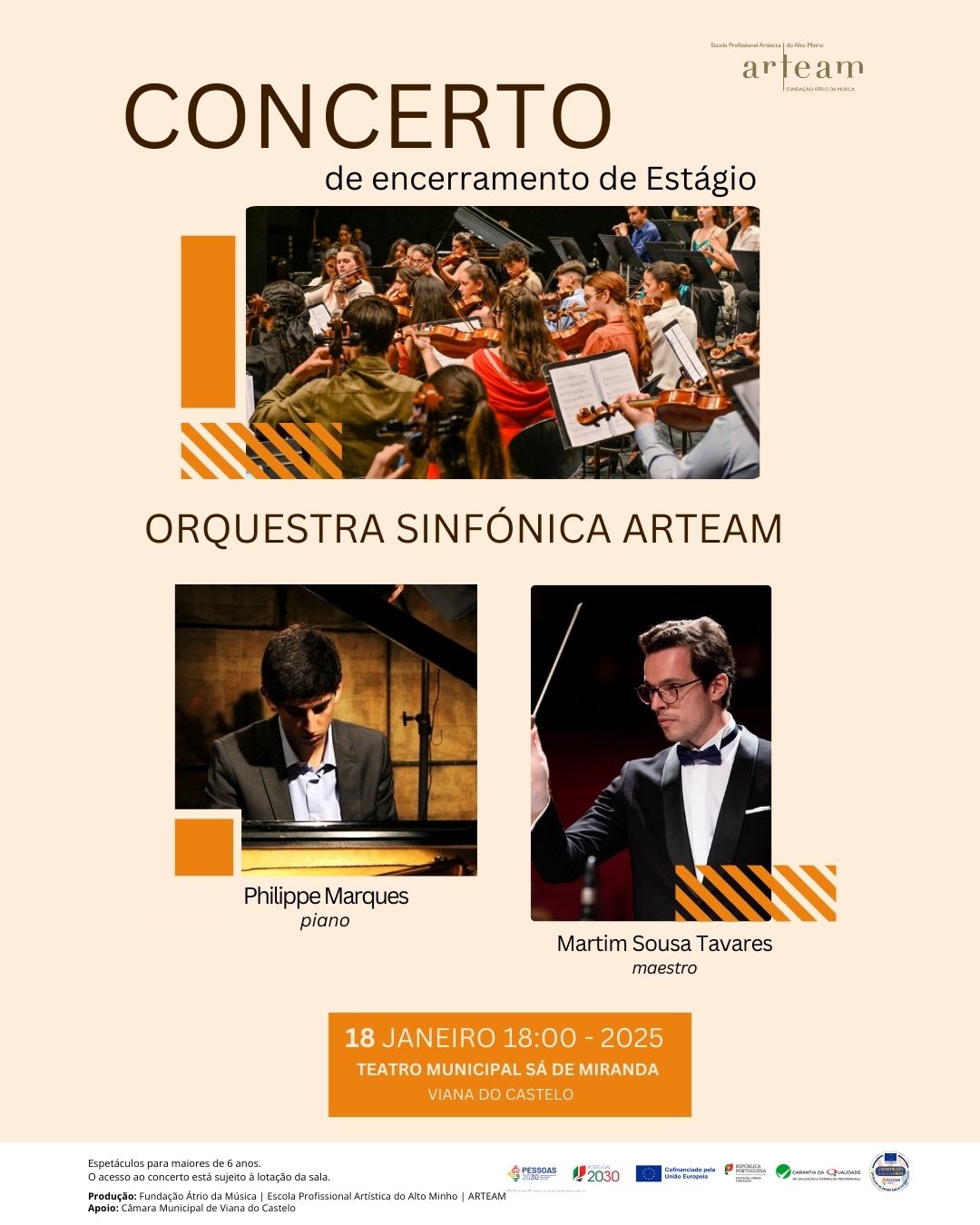 Martim Sousa Tavares dirige a Orquestra Sinfónica ARTEAM