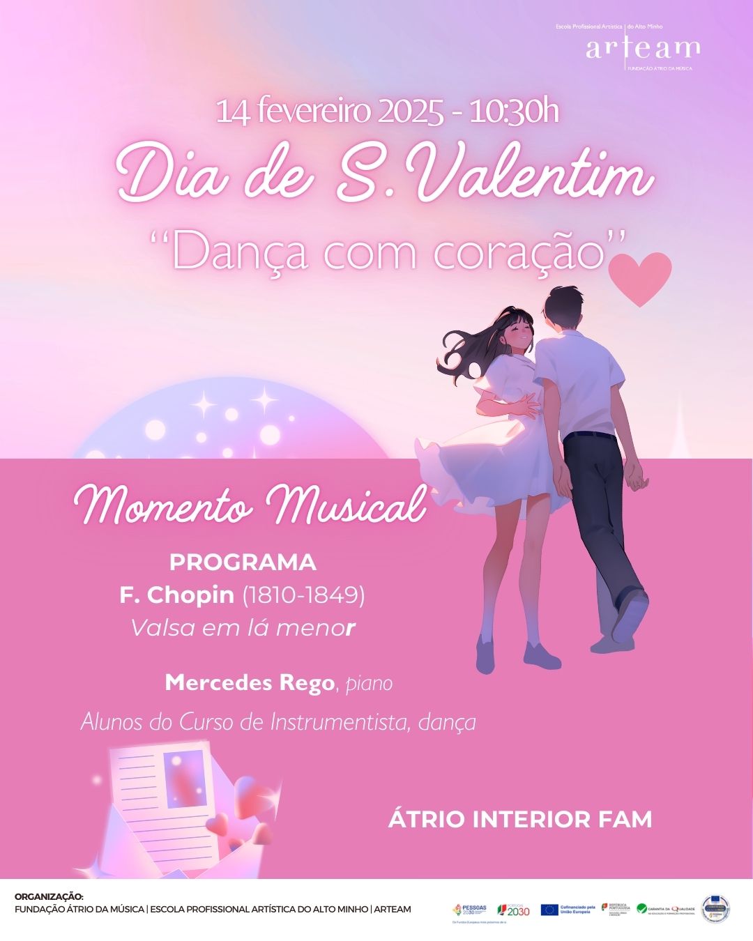 💖🎶 DIA DE S. VALENTIM na ARTEAM 🎶💖