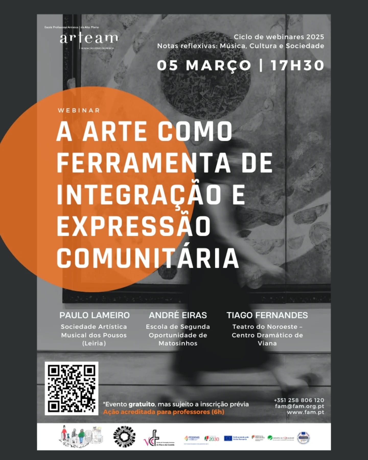 📣 Estreia do Ciclo de Webinares “Notas Reflexivas: Música, Cultura e Sociedade” 