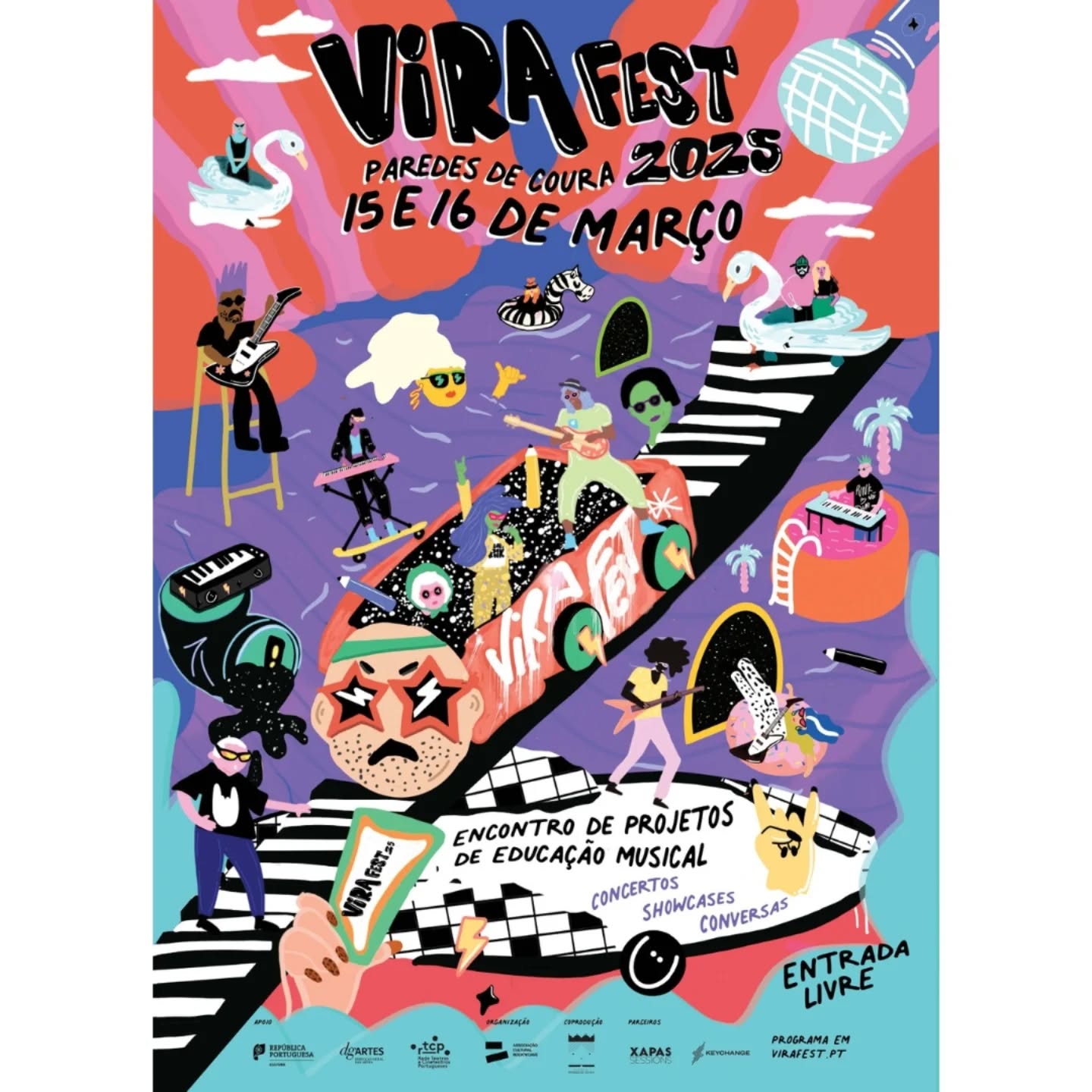 Vira Fest 2025 - Encontro de Projetos de Educação Musical 🎶🎤 