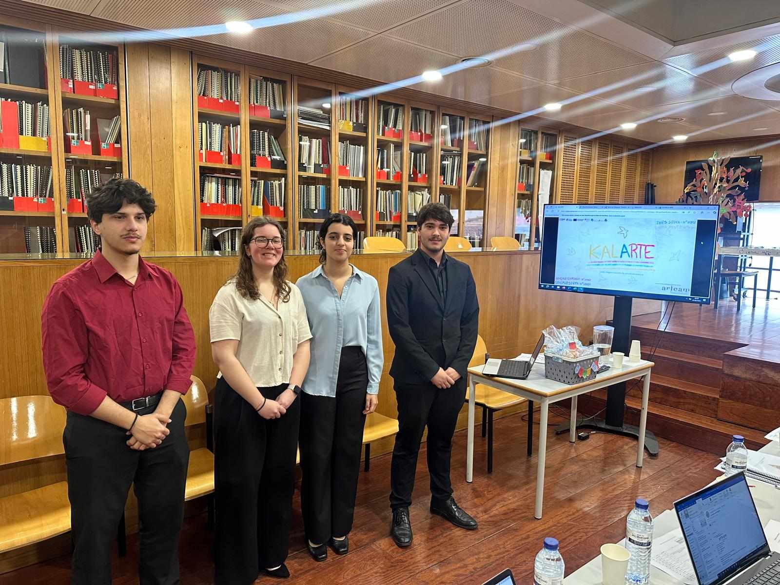 Alunos da ARTEAM defendem Prova de Aptidão Profissional