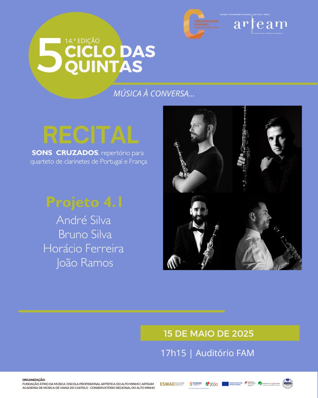 Recital Ciclo das Quintas… maio 25