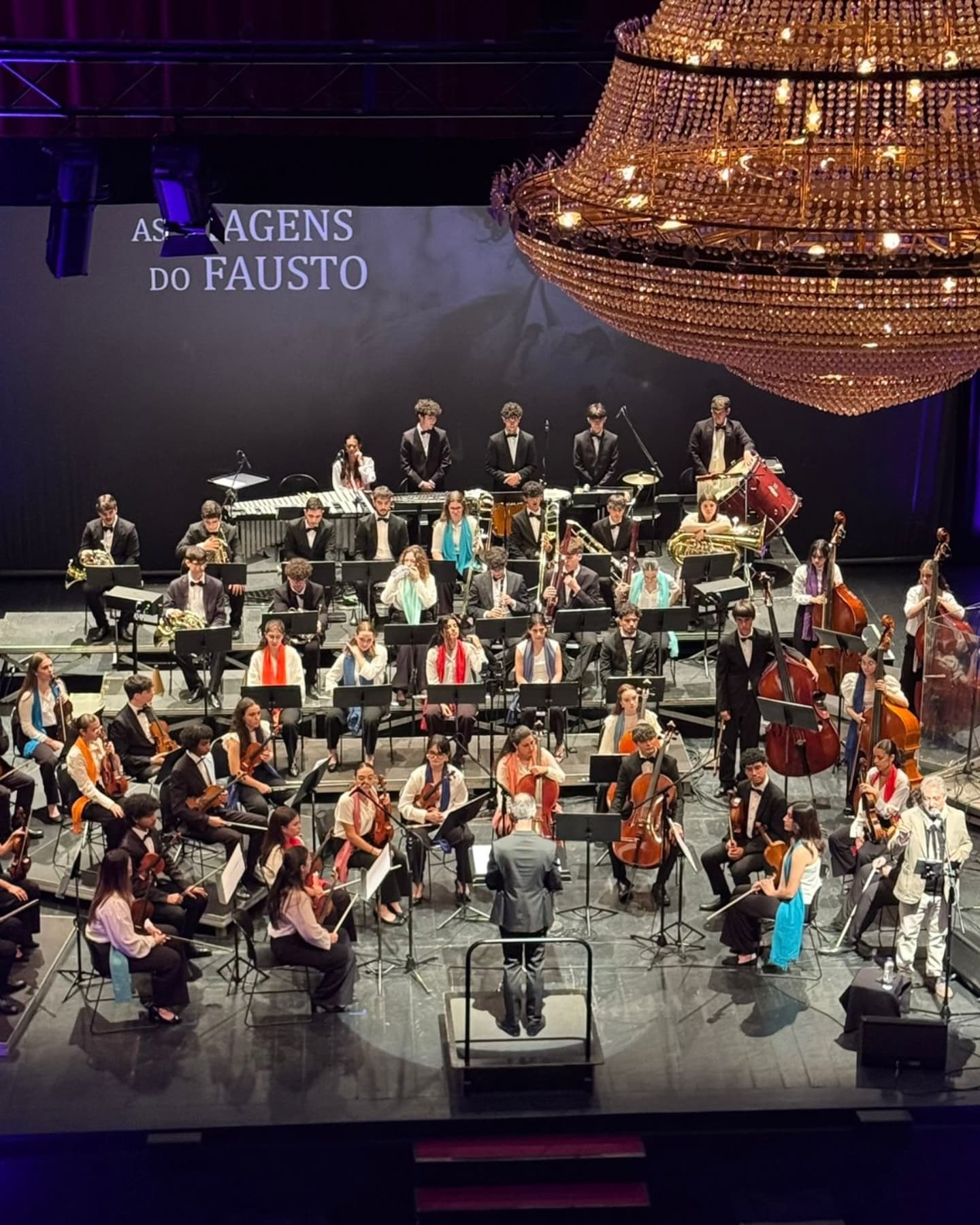 Concerto “As Viagens de Fausto” enche Teatro Sá de Miranda