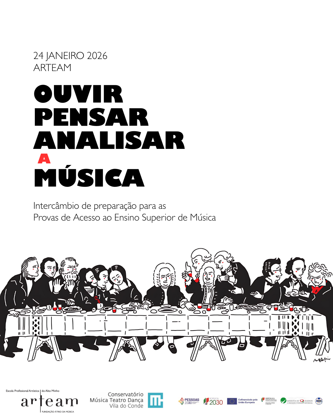 Intercâmbio Pedagógico na área da Ciências Musicais