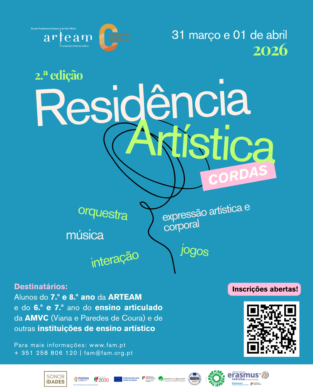  2.ª edição da Residência Artística de Cordas